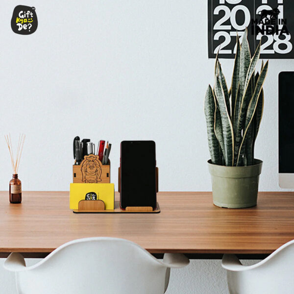 Wooden Desk Organizer