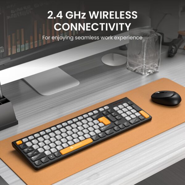 Portronics Key7 Combo Wireless Keyboard & Mouse Set - Image 4