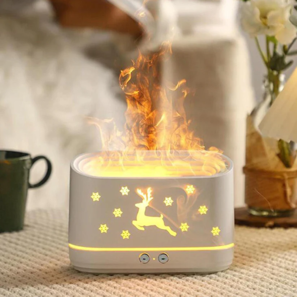 Realistic Flame Water Humidifier