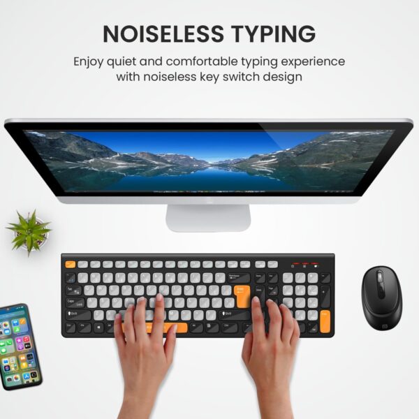 Portronics Key7 Combo Wireless Keyboard & Mouse Set - Image 3