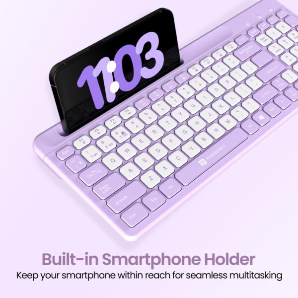 Portronics Bubble Square Wireless Keyboard - Image 4