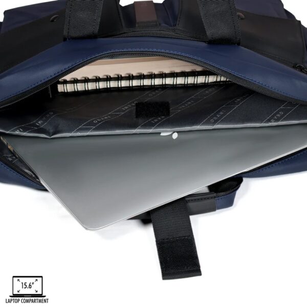 NAVY Laptop Messenger Bag X Briefcase with USB Fast-Charging for Laptops - Image 4